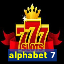 alphabet 7